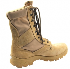 Botas militares de cuero de combate del desierto FTMH-001