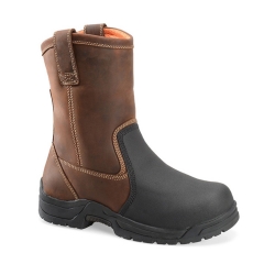 FTSH0095 Roobuck nuevo diseño de puntera de acero botas de cuero de seguridad Rigger