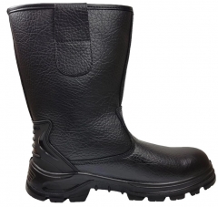 FTSH0096 Roobuck nuevo diseño de puntera de acero botas de cuero de seguridad Rigger