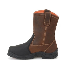 FTSH0095 Roobuck nuevo diseño de puntera de acero botas de cuero de seguridad Rigger