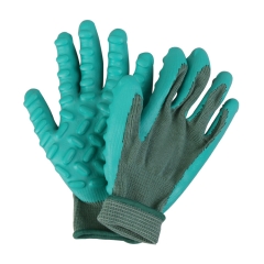 Guantes de seguridad antivibración de látex de gran impacto